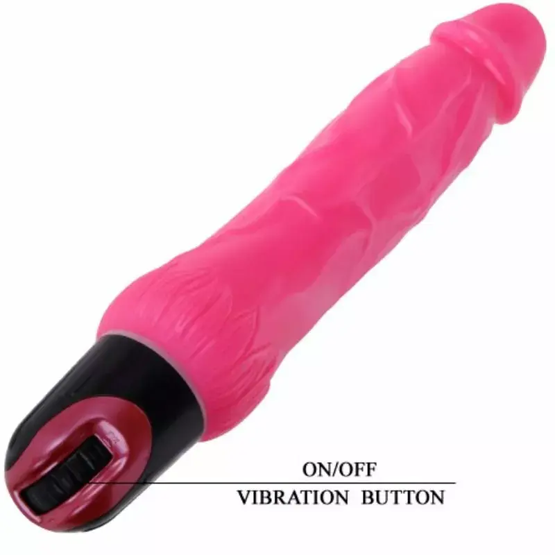 Vibrators BAILE Silicone Pink D-219234 Photo 3