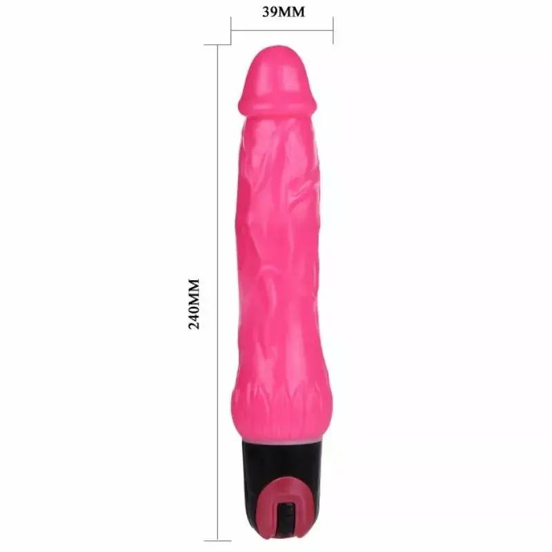 Vibrators BAILE Silicone Pink D-219234 Photo 4