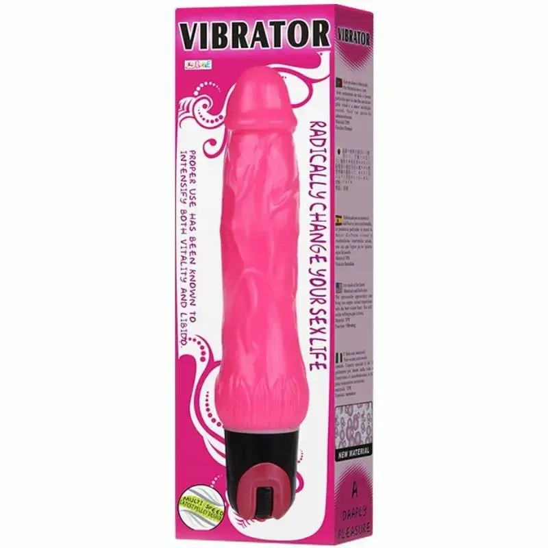 Vibrators BAILE Silicone Pink D-219234 Photo 5