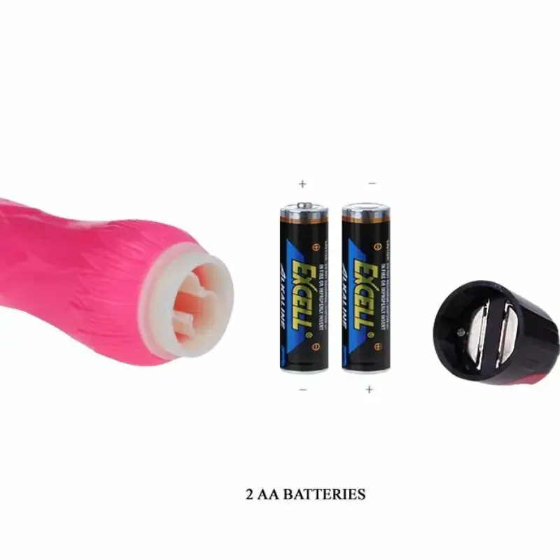 Vibrators BAILE Silicone Pink D-219234 Photo 6