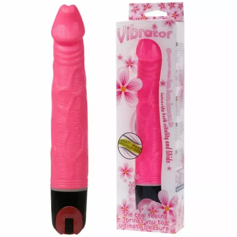Vibrators BAILE Silicone Pink 21,5 cm Photo 2