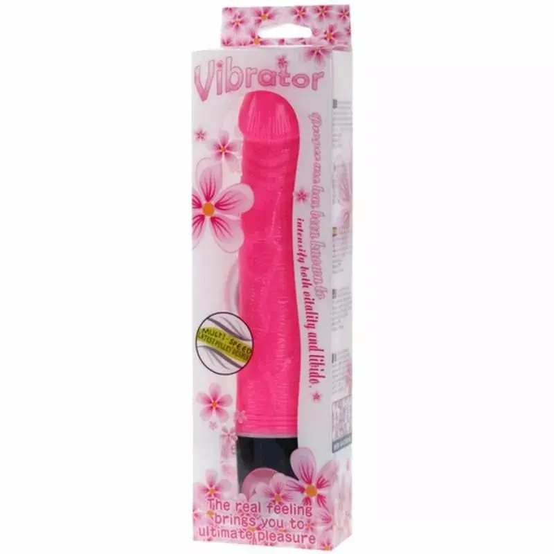 Vibrators BAILE Silicone Pink 21,5 cm Photo 3