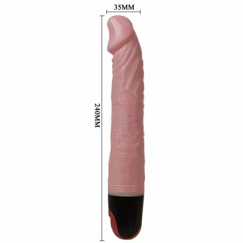 Vibrators BAILE Silicone Pink 21,5 cm Photo 4