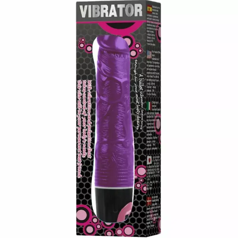 Vibrators BAILE Silicone Lilac — daudzātrumu silikons Photo 2
