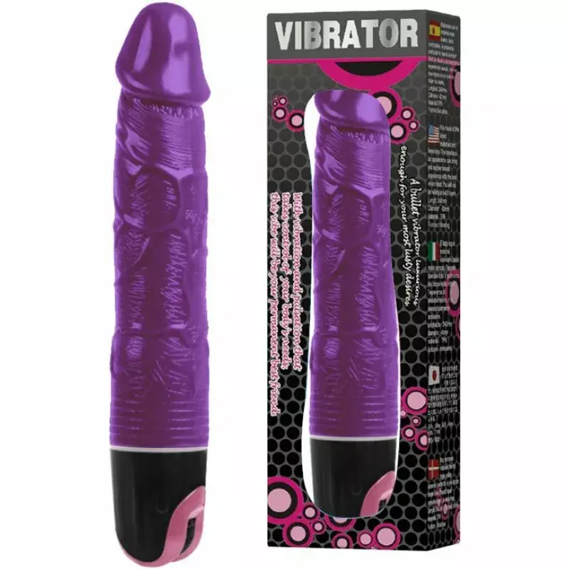 Vibrators BAILE Silicone Lilac — daudzātrumu silikons Photo 3