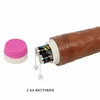 Vibrator BAILE Silicone Brown 23 cm Photo 4