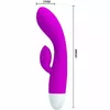 Вибратор Smart Pretty Love силиконовый фиолетовый Photo 3