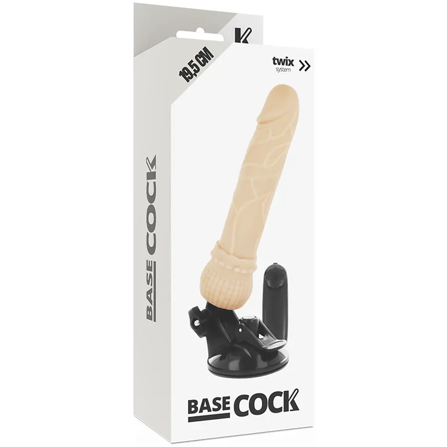 BASECOCK reālistisks vibrators ar tālvadības pulti Photo 4
