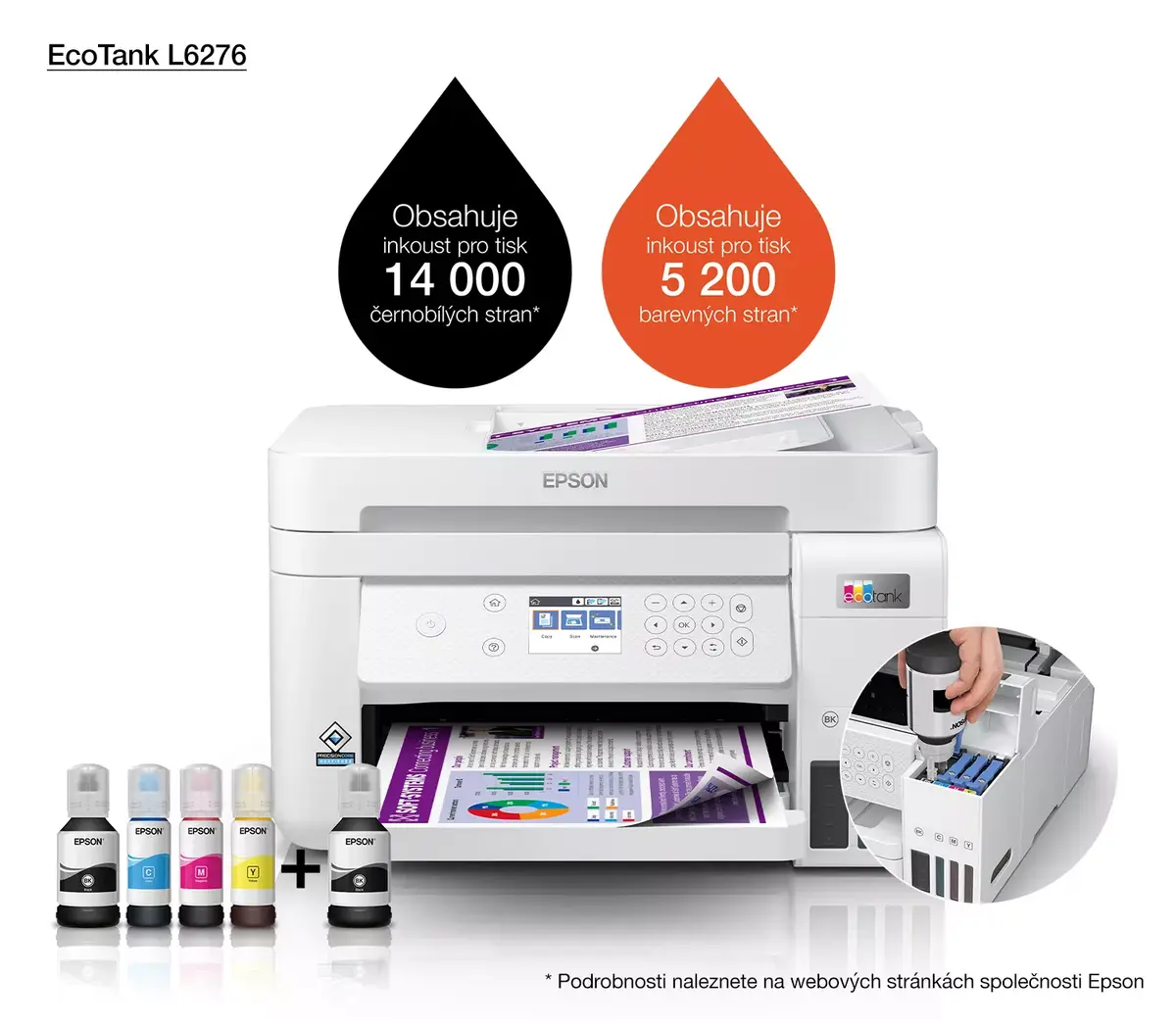 МФУ Epson EcoTank L6276 Photo 23