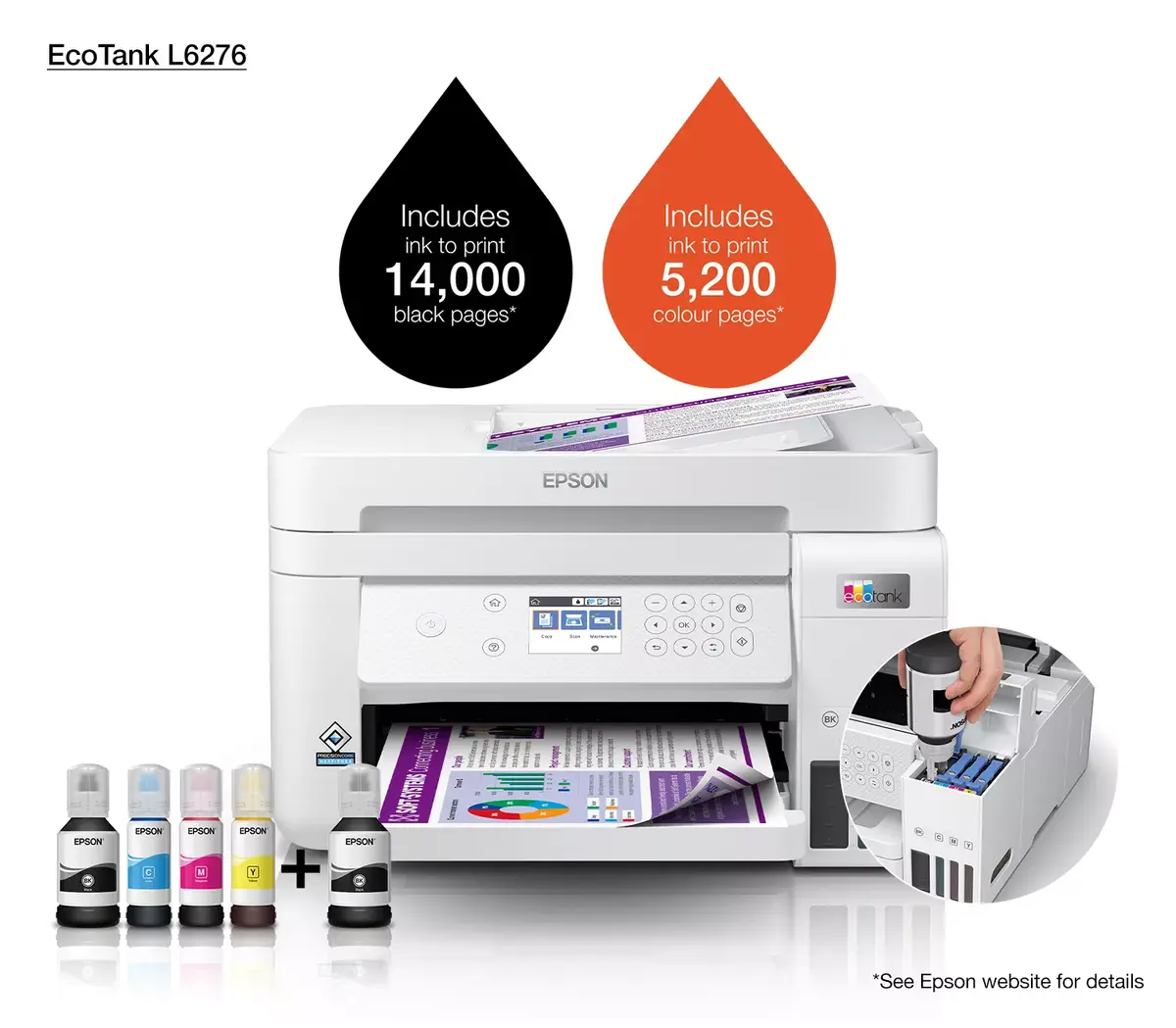 МФУ Epson EcoTank L6276 Photo 24