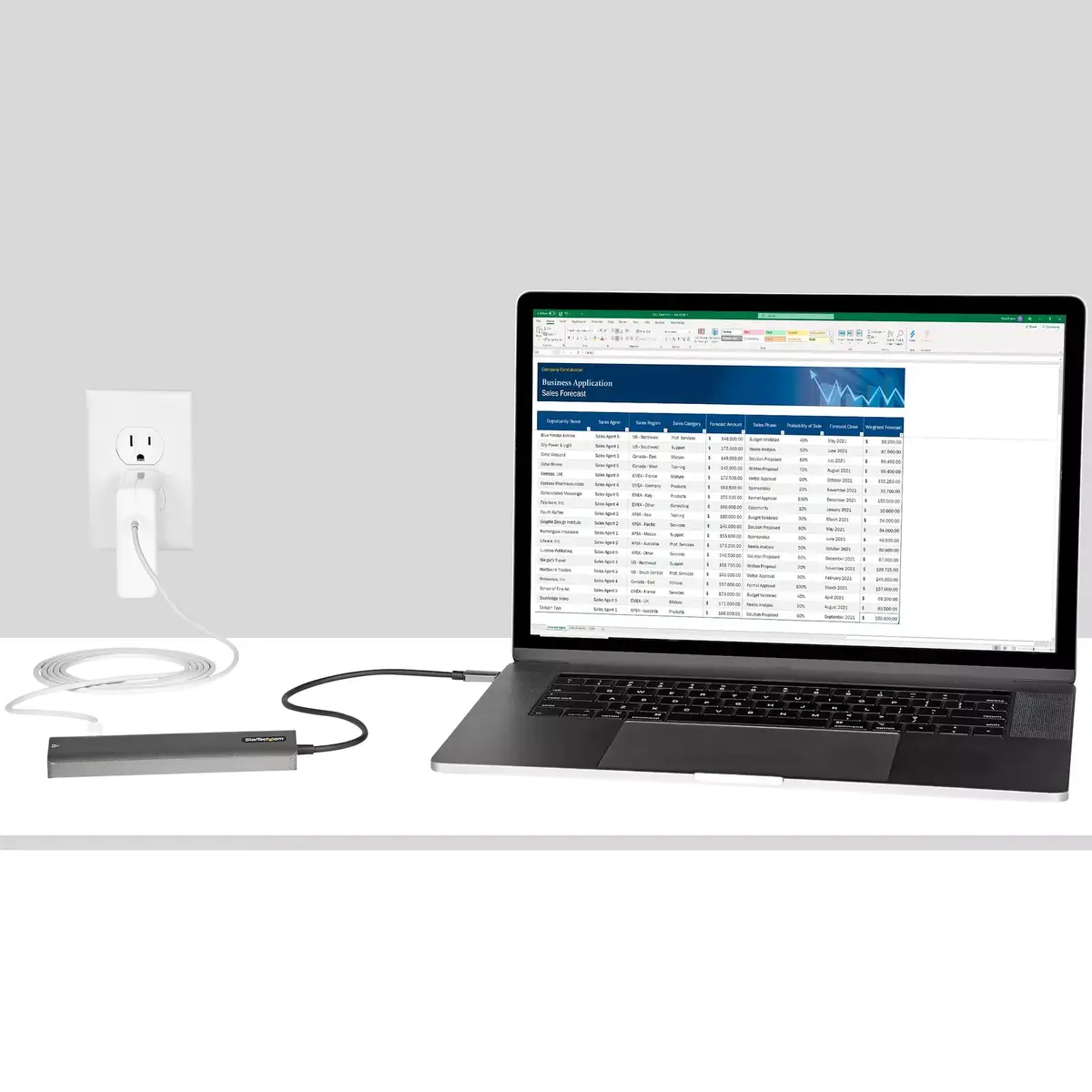 USB C Multiport Adapter StarTech.com DKT30CHSDPD1 Photo 6