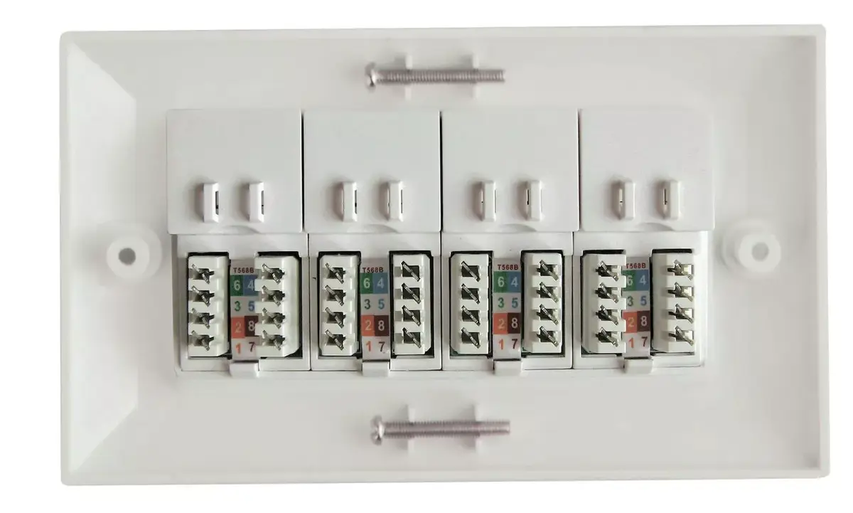 Outlet box RJ-45 Lanview LVN126188UK-4 Photo 2
