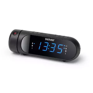 Denver CPR-700 alarm clock Digital alarm clock Black