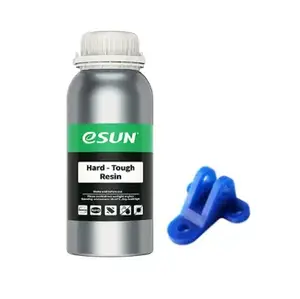 3D смола eSun UV/LCD Hard Tough Grey 1 кг — 405 нм для SLA/DLP принтеров