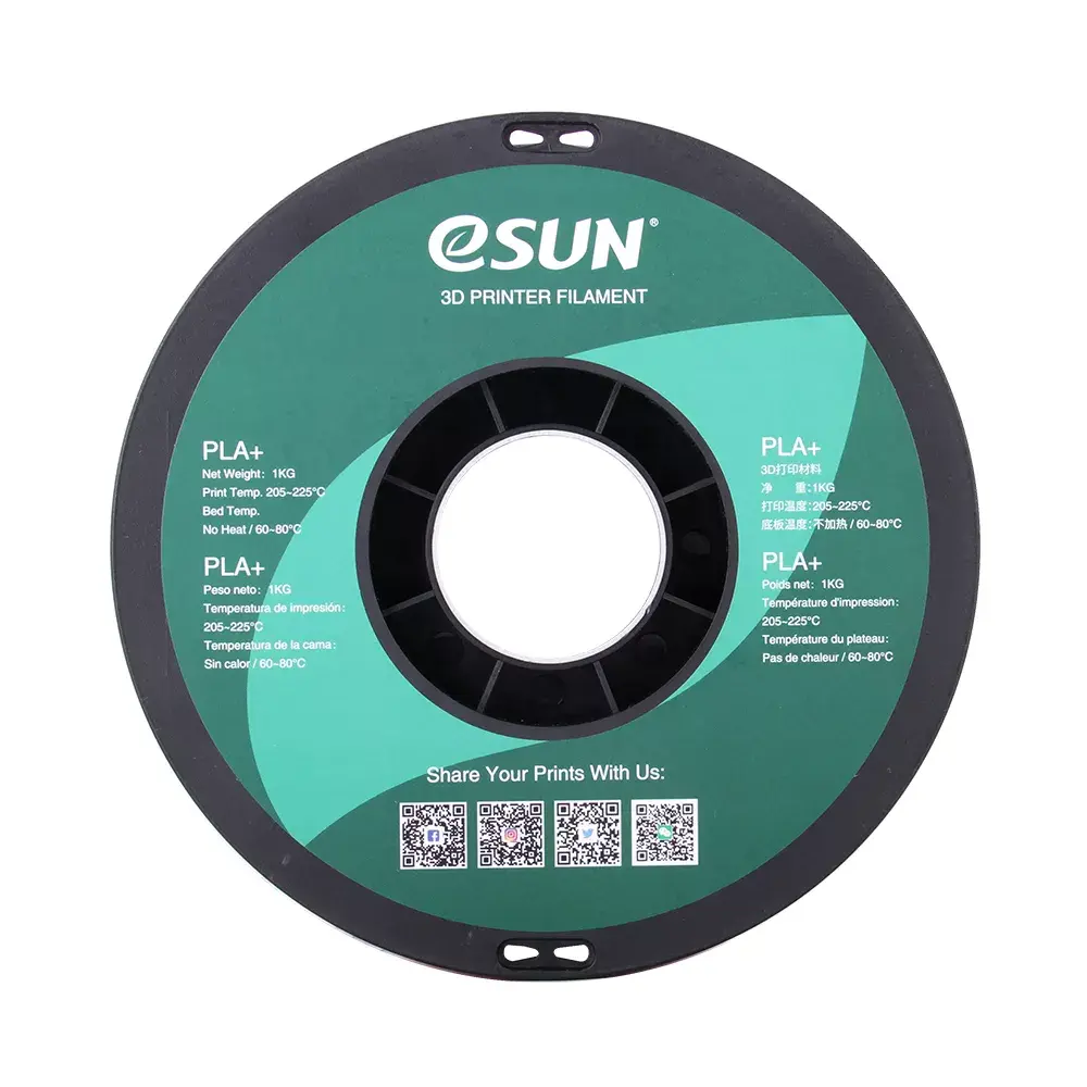 eSun PLA Plus (PLA+) sarkans 1 kg filaments Photo 4