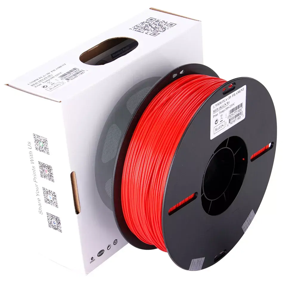 eSun PLA Plus (PLA+) sarkans 1 kg filaments Photo 5