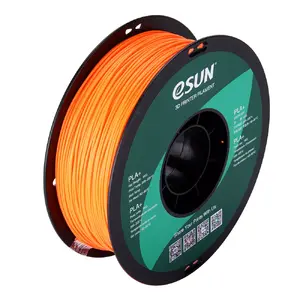 eSUN PLA+ 1.75mm Orange 1kg 3D Filament Polipienskābe + (PLA+) Oranžs