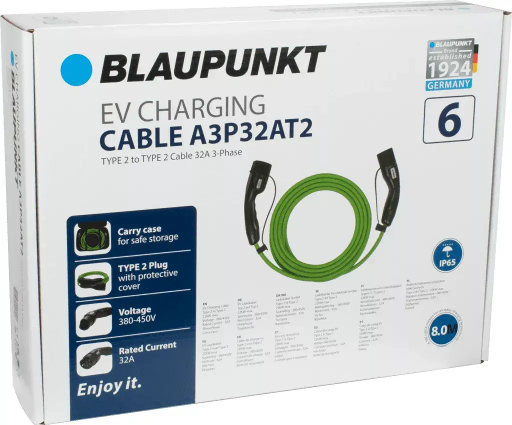 Зарядный кабель для электромобилей Blaupunkt A3P32AT2 Photo 4