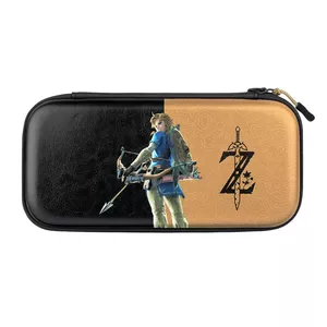 PDP Slim Deluxe: Hyrule Hero Link Ciets portatīvā datora apvalks Nintendo Melns, Zelts