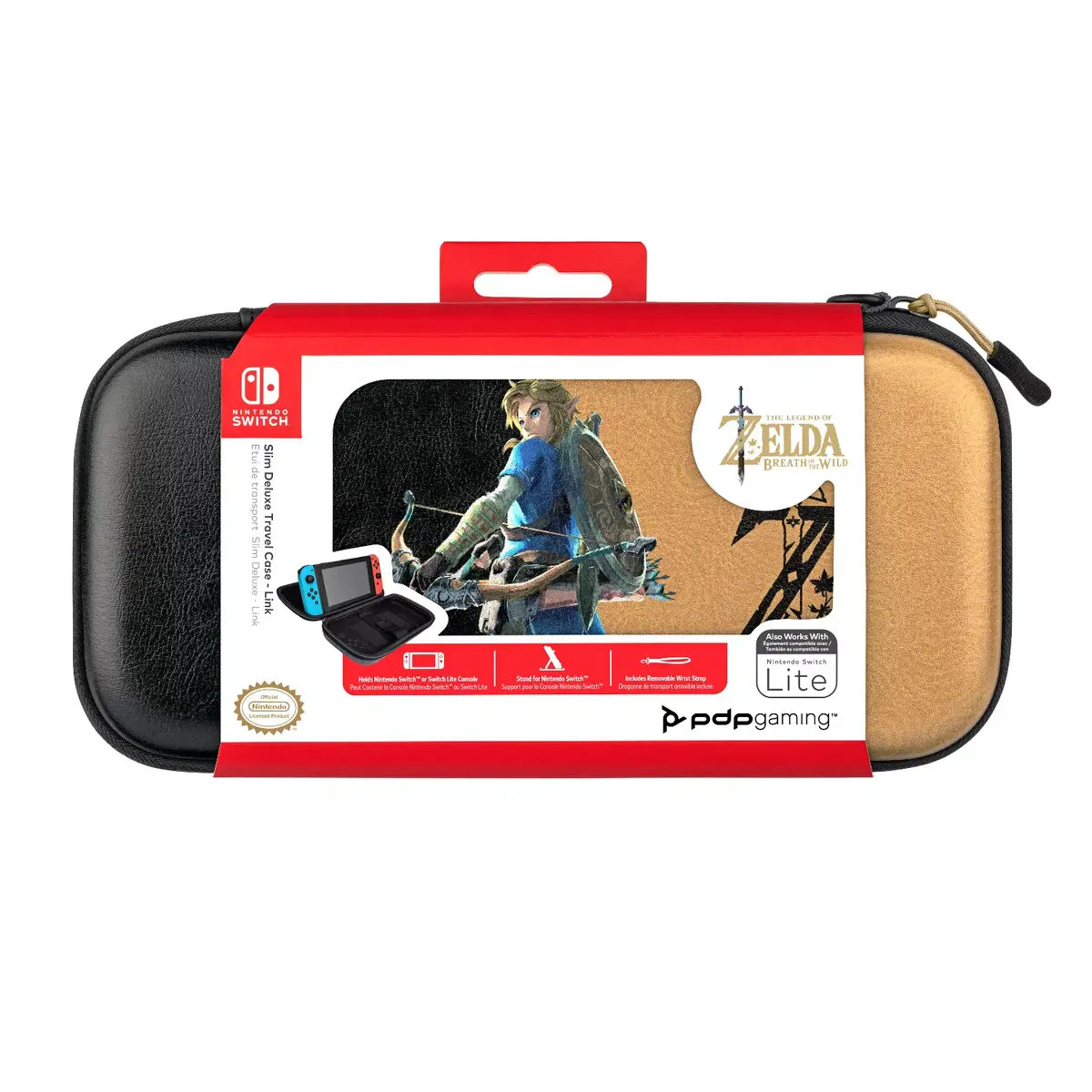 Hardshell case PDP Slim Deluxe Hyrule Hero Link Photo 3
