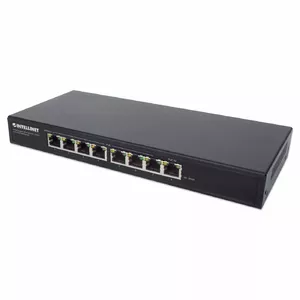 Коммутатор PoE Intellinet 8-портовый Gigabit Ethernet с PoE Passthrough