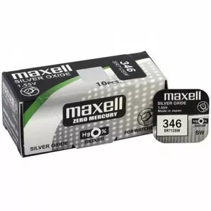 Button cell battery Maxell SR712SW 1.55V Silver Oxide — single piece