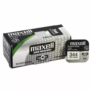 Sudraba oksīda pogbatērija Maxell BAT344.MX1 SR1136SW 1,55V viena gab.