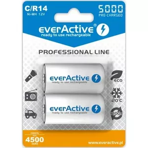 Rechargeable Ni‑MH Battery Pack everActive AKC.eA.PL2 1.2V 5000mAh — 2 pcs