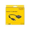 Adapteris DisplayPort 1.2 male uz HDMI female 4K Active DeLOCK Photo 2