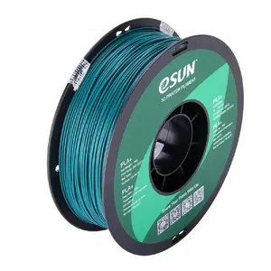 3D printing filament eSun PLA+ 1 kg — Polylactic acid plus (PLA+), Green, Print speed 100 mm/s