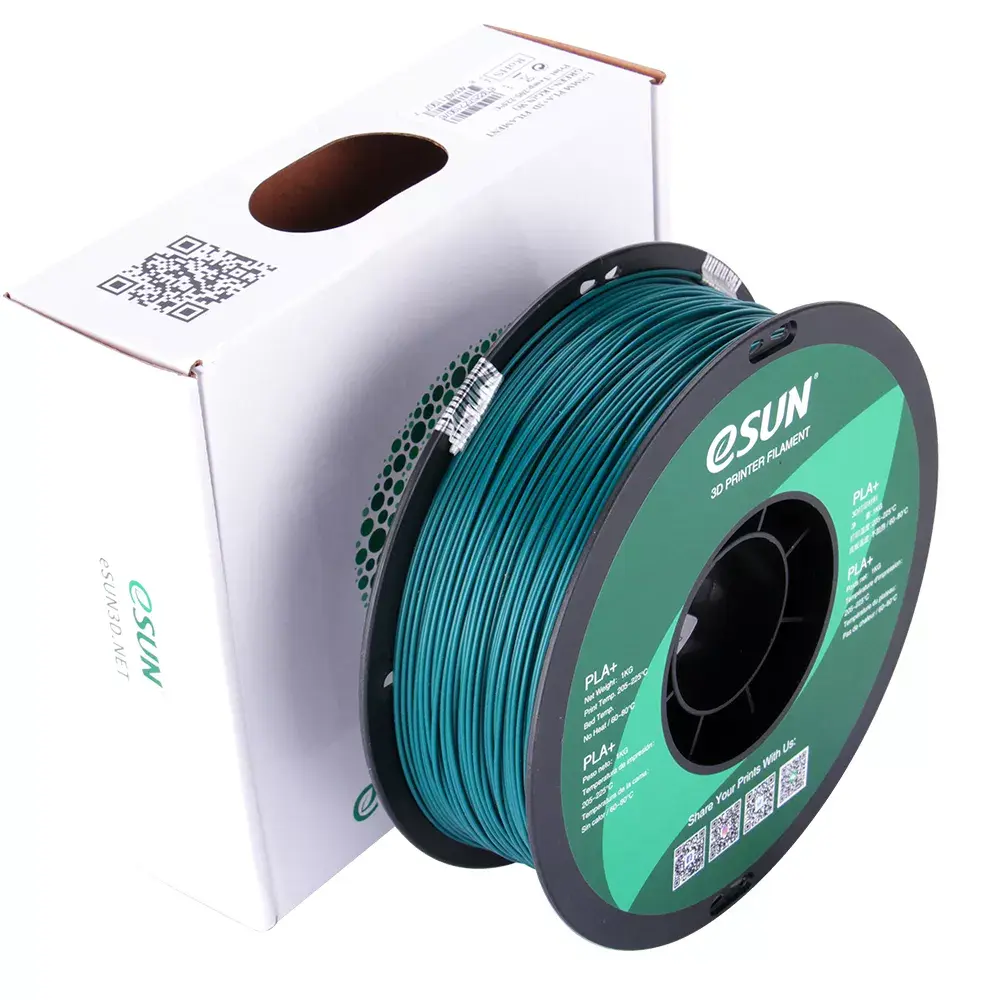eSun PLA+ 1 kg filament — PLA+ Green Photo 3