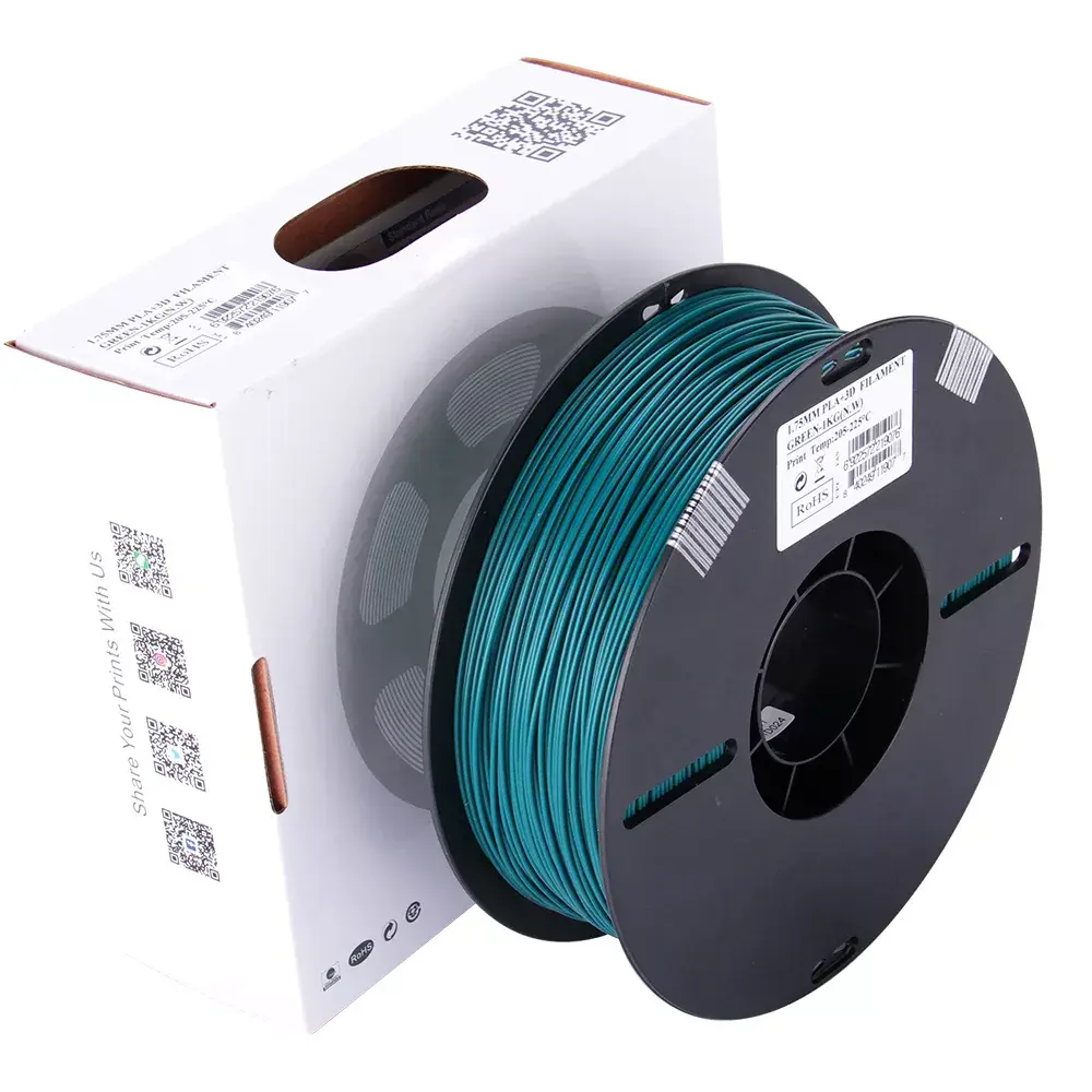 eSun PLA+ 1 kg filament — PLA+ Green Photo 4