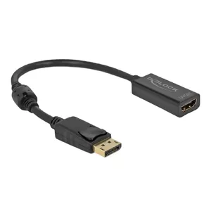 Адаптер DisplayPort 1.2 male to HDMI female 4K DeLOCK 63559