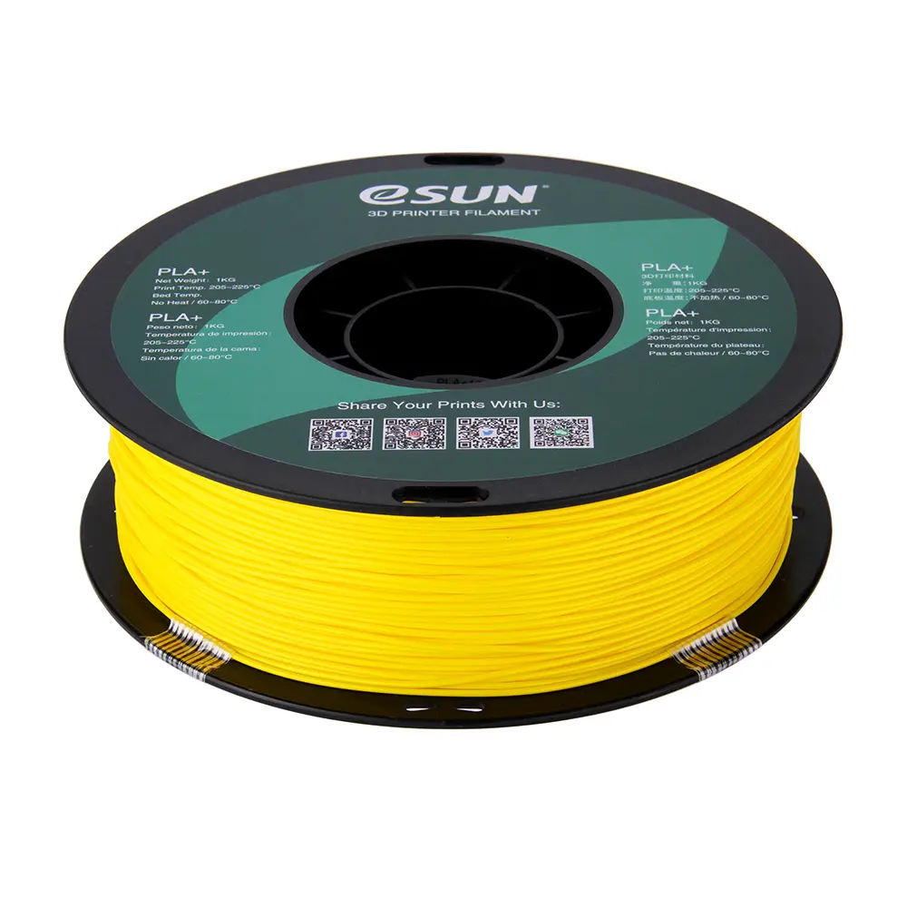 eSun PLA+175Y1 3D Printing Material Yellow Photo 6