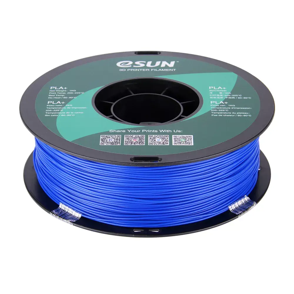 eSun PLA+ 3D drukas kvēldiegs 1.75 mm zils 1 kg Photo 6