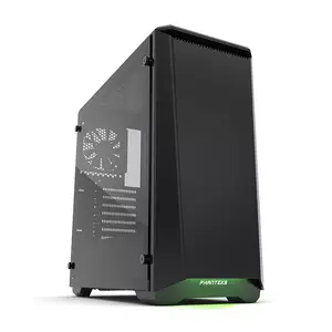 Корпус Phanteks Eclipse P400 Tempered Glass Midi Tower, чёрный — поддержка ATX/Micro-ATX/Mini-ITX/EATX, 2×3,5" + 2×2,5", закалённое стекло