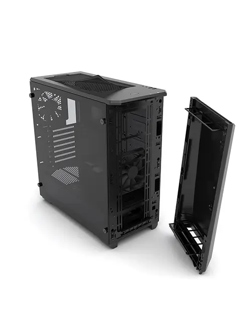 Phanteks Eclipse P400 Midi Tower PC Case Black Photo 10