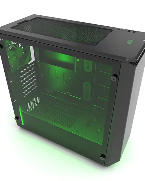 Phanteks Eclipse P400 Midi Tower PC Case Black Photo 11