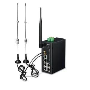 Industrial 4G LTE Cellular Gateway/Controller PLANET Industrial 4G LTE Cellular WL Wi-Fi 2.4GHz 802.11n