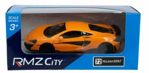 Die-cast model car Daffi McLaren 600LT metal replica, scale unspecified, collectible display vehicle