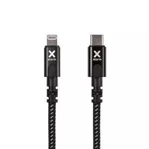 Xtorm CX2041 mobilo telefonu kabelis Melns 3 m Lightning USB C