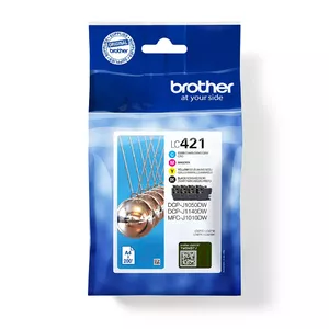 Картридж Brother Ink LC421VAL Multipack BK C M Y