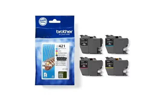 Kārtridžs Brother Ink LC421VAL Multipack BK C M Y Photo 3