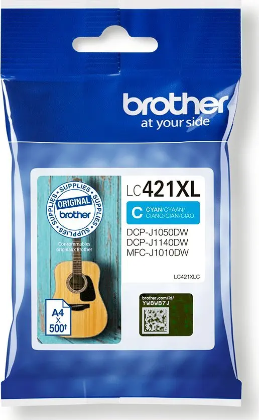 Картридж Brother LC-421XLC Cyan Photo 6