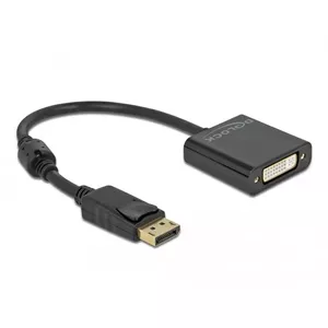 Adapter DisplayPort 1.2 male to DVI female 4K Active DeLOCK 63482