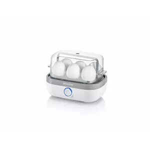 Severin EK 3164 6 egg(s) 420 W Grey, White