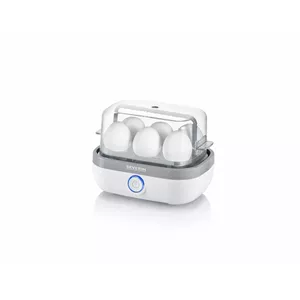 Severin EK 3164 Egg Cooker 6 Egg(s) 420 W Grey White