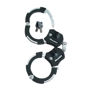Цилиндрический замок MASTER LOCK Street Cuff Slot Черный Серебристый 360 мм