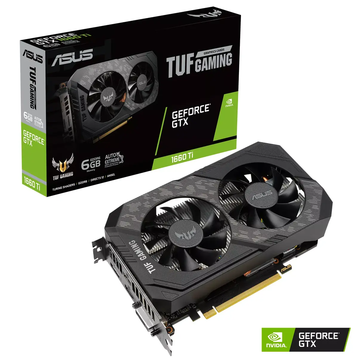 Asus TUF Gaming GeForce GTX 1660 Ti EVO OC Edition Photo 2