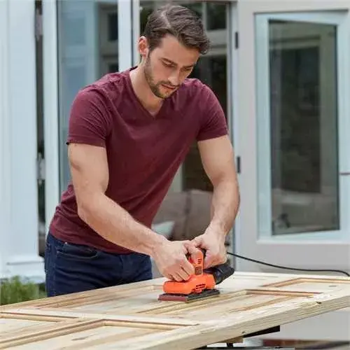 Orbitalā slīpmašīna Black & Decker BEW220 Photo 5